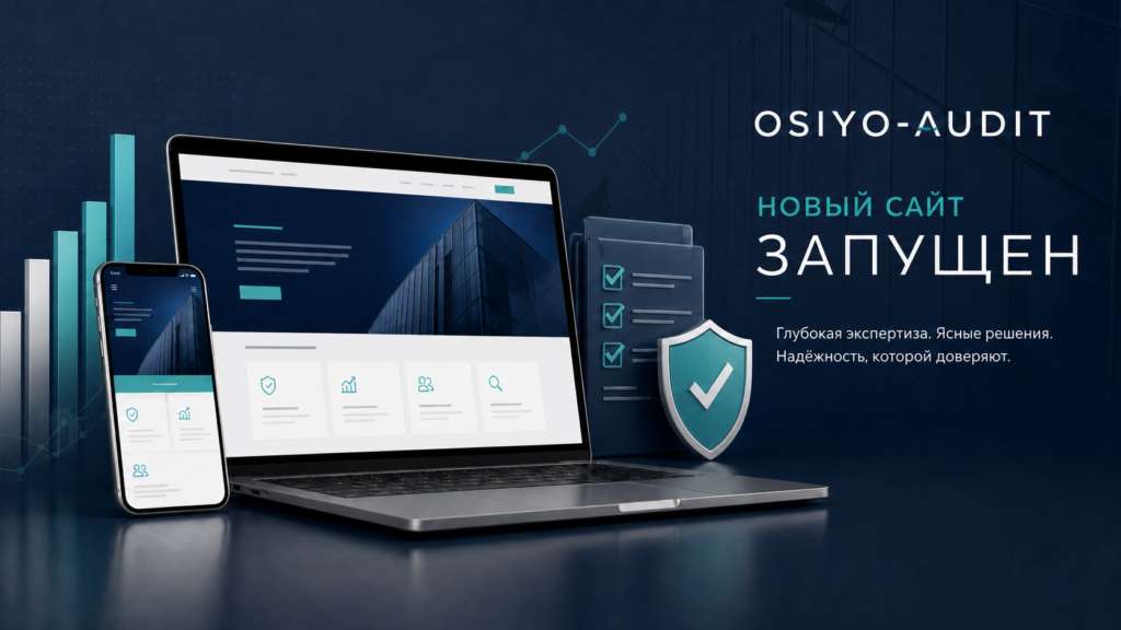 Новый корпоративный сайт OSIYO-AUDIT